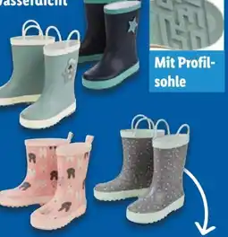 Lidl Lupilu Jungen Regenstiefel Angebot