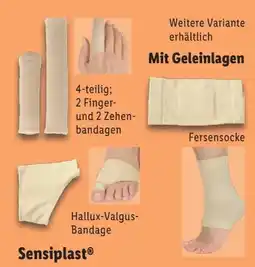 Lidl Sensiplast Fersensocke Angebot