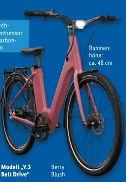 Lidl Crivit Urban E-Bike Y.3 Belt Drive Angebot