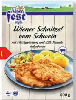 Lidl Alpenfest Wiener Schnitzel Angebot