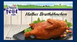 Lidl Alpenfest Halbes Brathähnchen Angebot