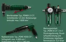 Lidl Parkside Druckluft Blechknabber PDNB 6.3 C3 Angebot