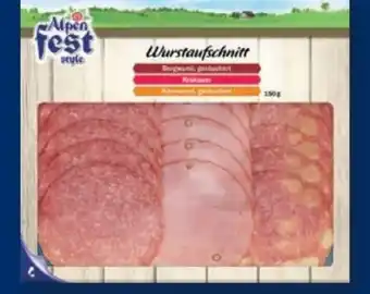 Lidl Alpenfest Wurstaufschnitt Angebot