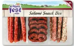 Lidl Alpenfest Salami-Snack-Box Angebot