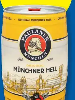 Lidl Paulaner Original Münchner Hell Bierfass Angebot