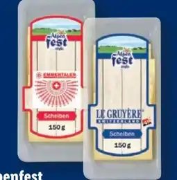 Lidl Alpenfest Schweizer Käsescheiben Angebot