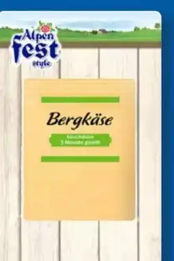 Lidl Alpenfest Bergkäse Angebot