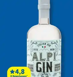 Lidl Alpine Gin Angebot