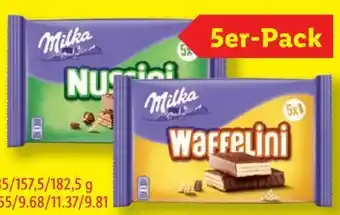 Lidl Milka Waffelini Angebot