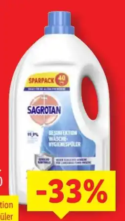 Lidl Sagrotan Desinfektion Wäsche-Hygienespüler Angebot