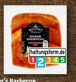 nahkauf Butcher’s Barbecue Schweine-Rückensteaks Angebot