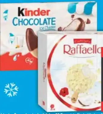 E-Center Ferrero Kinder Chocolate Eis Angebot