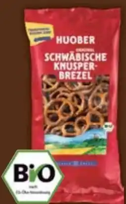 E-Center Huober Brezel Original Schwäbische Bio Knusper-Brezel Angebot