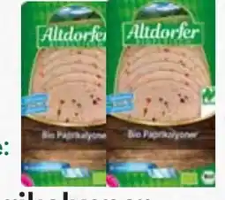 Edeka Altdorfer Bio Paprikalyoner Angebot
