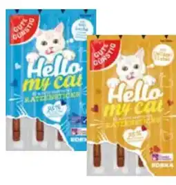 Edeka Gut & Günstig Hello my cat Katzen-Sticks Angebot