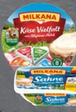 Edeka Milkana Schmelzkäse Sahne Angebot