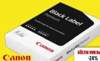 Edeka Canon Kopierpapier Black Label Premium Angebot