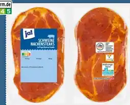 REWE Center ja! Schweine-Nackensteaks Angebot