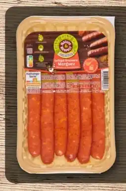 REWE Center Nature & Respect Geflügel-Bratwurst Merguez Angebot