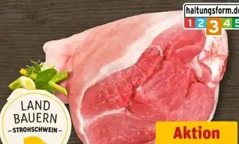 REWE Center Metzgerei Landbauern Strohschwein Hinterhaxe Angebot