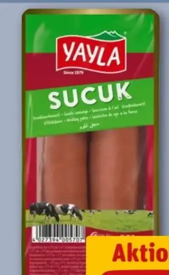REWE Center Yayla Sucuk Angebot