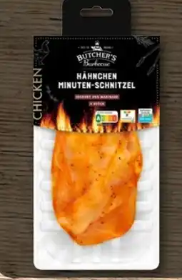 REWE Center Butcher’s Barbecue Hähnchen-Minuten Schnitzel Angebot