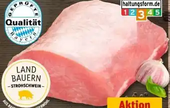 REWE Center Metzgerei Landbauern Strohschwein-Lachsbraten Angebot