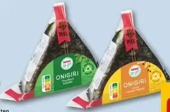 REWE Center Rewe to go Onigiri Sushi Angebot
