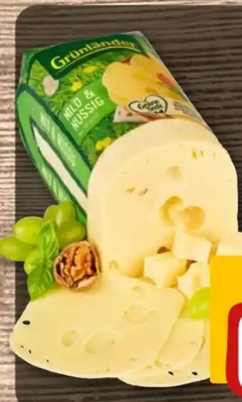 REWE Center Grünländer Mild & Nussig Angebot
