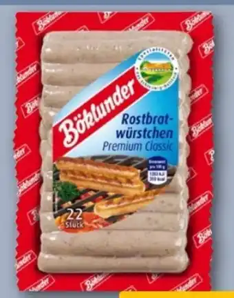 REWE Center Böklunder Rostbratwürstchen Premium Classic Angebot