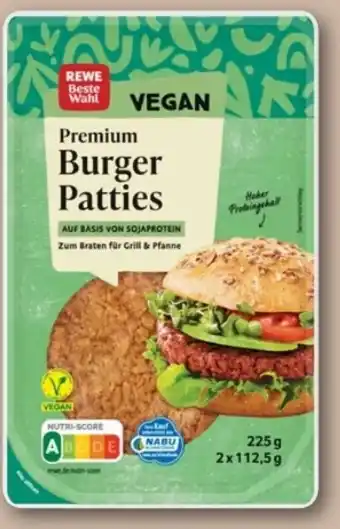 REWE Center Rewe Beste Wahl Vegane Burger Patties Angebot