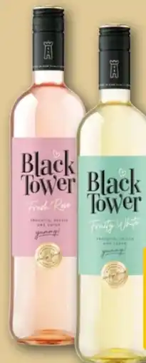 REWE Center Black Tower Fruity White Rivaner Angebot