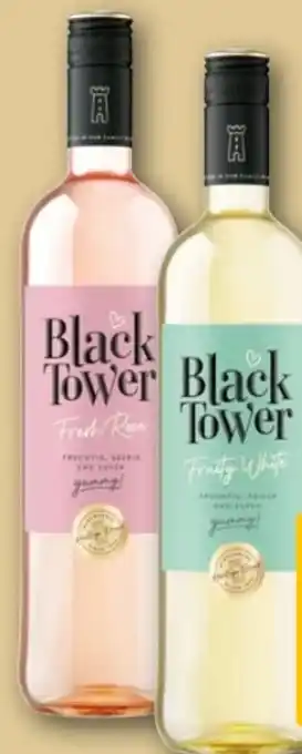 REWE Center Black Tower Fruity White Rivaner Angebot