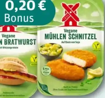 REWE Center Rügenwalder Mühle Vegane Mühlen Schnitzel Angebot