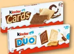 REWE Center Ferrero Kinder Cards Angebot