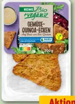 REWE Center Rewe Bio Gemüse-Quinoa Ecken vegan Angebot