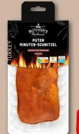 REWE Center Butcher’s Barbecue Puten Minuten Schnitzel Angebot