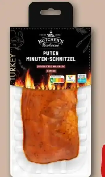REWE Center Butcher’s Barbecue Puten Minuten Schnitzel Angebot