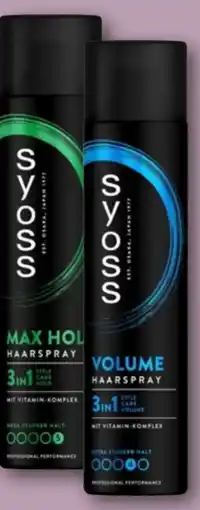 REWE Center Syoss Haarspray Angebot