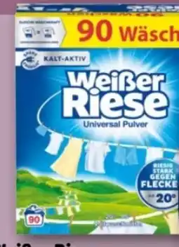 REWE Center Weißer Riese Waschmittel Universal Pulver Angebot