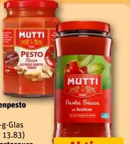 REWE Center Mutti Tomatenpesto Rosso Angebot