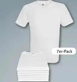 REWE Center Fruit of the Loom Herren-T-Shirts 7er-Pack Angebot
