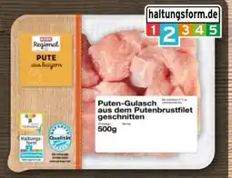 REWE Rewe Regional Puten-Gulasch Angebot