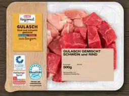 REWE Rewe Regional Gulasch gemischt Angebot