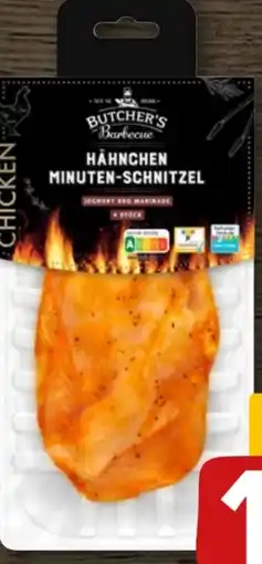 REWE Butcher’s Barbecue Hähnchen-Minuten Schnitzel Angebot