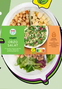 REWE Rewe to go Salatschale Orzo Vegan Angebot