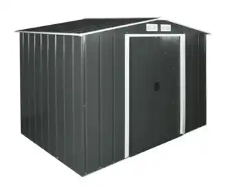 Globus Baumarkt Metall-Gerätehaus Eco Shed 8 x 6 Angebot