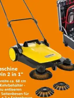 Globus Baumarkt Kärcher Kehrmaschine S4 Twin Angebot