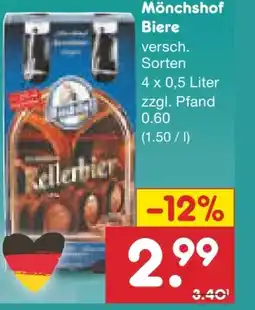 Netto Marken-Discount Kulmbacher Mönchshof Kellerbier Angebot
