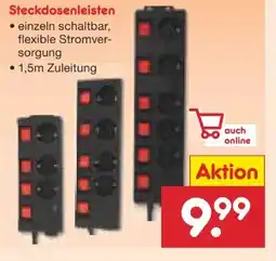 Netto Marken-Discount Steckdosenleisten Angebot